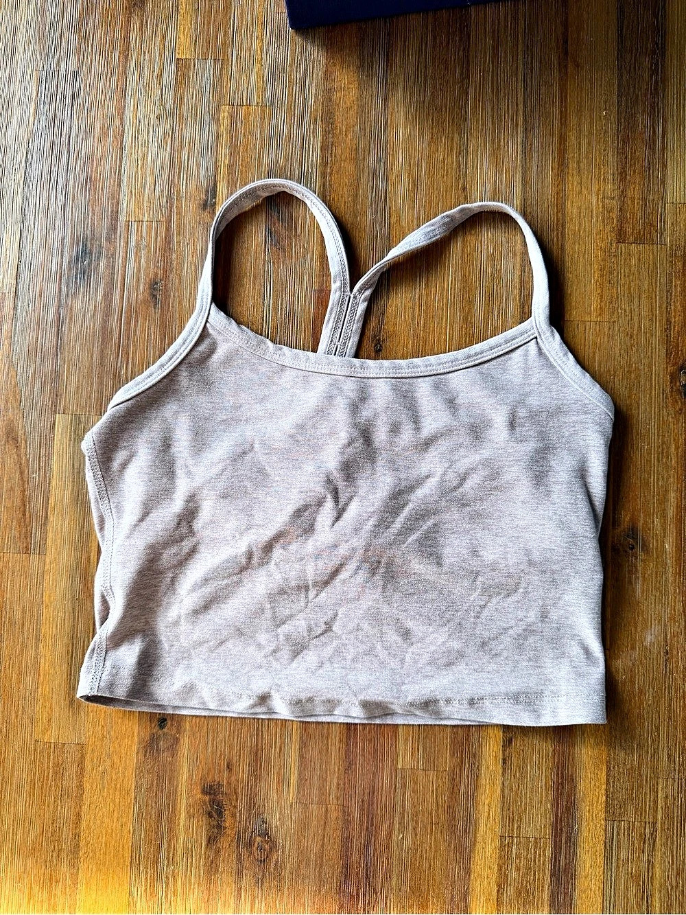 Beyond Yoga Spacedye Slim Racerback Tank in Chai size S